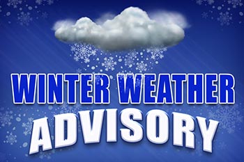 Winter Weather Advisory Until 4 pm Sunday