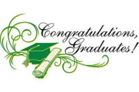 Congratulations Graduates