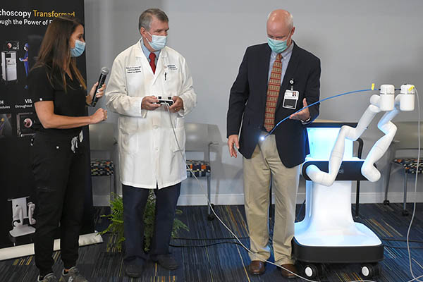 LewisGale Medical Center Offers Robotic Bronchoscope 1