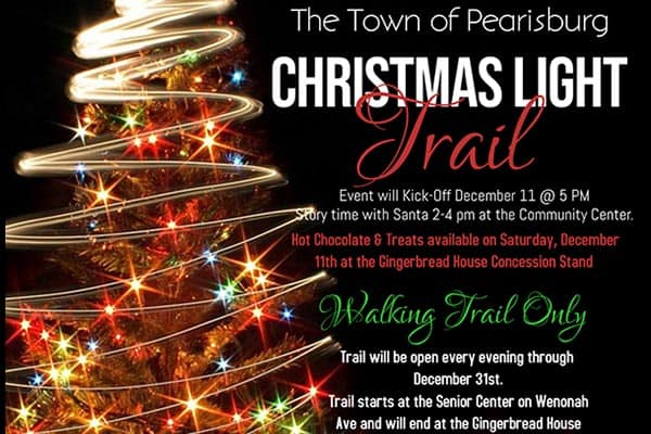 12/11-31: Christmas Light Trail