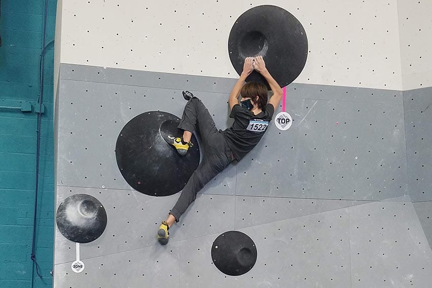 Area teen places in USA Climbing Finals 1