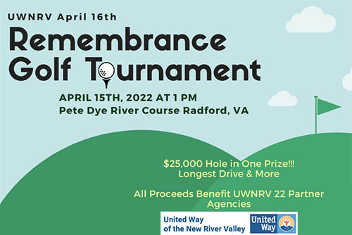 4/16: Remembrance Golf Tournament 4