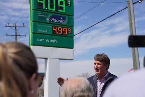 Governor proposes gas tax holiday 2