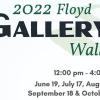 Gallery Walk Floyd Press Ad (4.889 × 10 in)