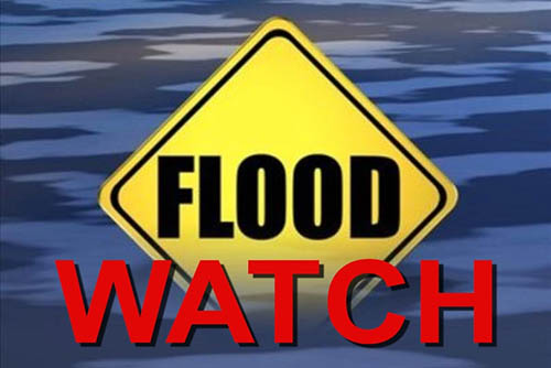 Flood Watch for Tuesday 4