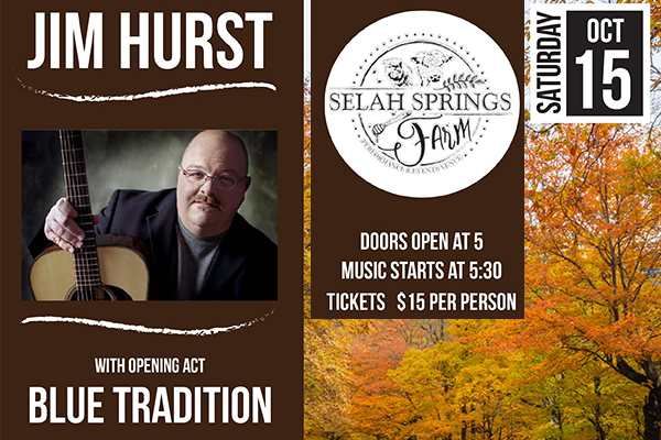 10/15: Jim Hurst at Selah Springs Farm 12