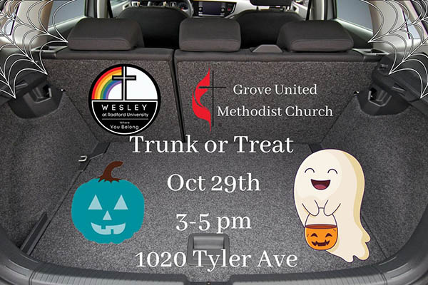 10/29: Trunk or Treat at Grove UMC 4