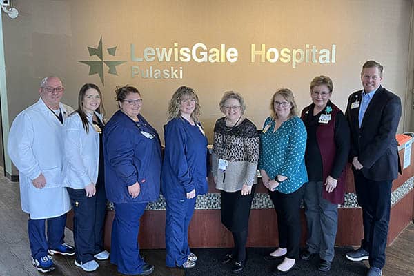 LewisGale Hospital Pulaski Administration and Quality Team