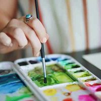 watercolors