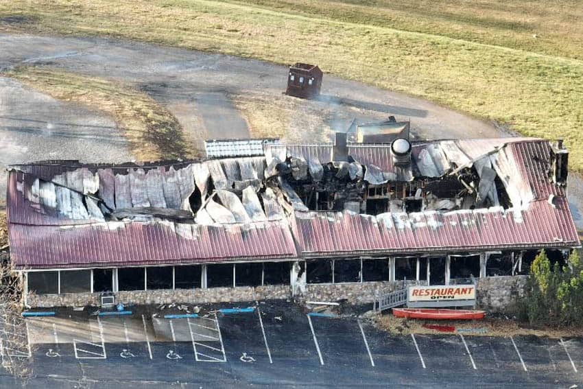 Fire destroys Pearisburg restaurant 5