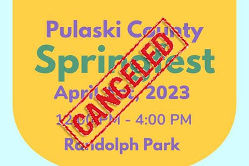 This Weekend's Pulaski Springfest Cancelled 2