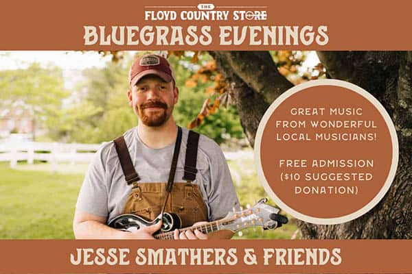 4/11: Bluegrass Evenings with Jesse Smathers 36