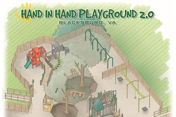 Hand-in-Hand Playground Ribbon Cutting