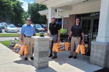 Floyd County Sheriff Brian Craig and Deputies