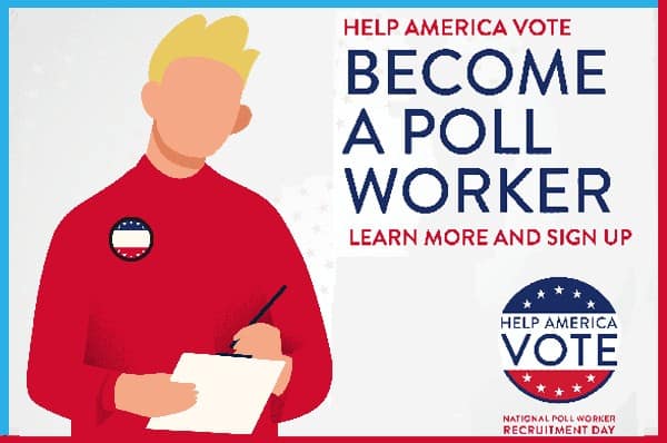 8/23: National Poll Worker Recruitment Day 6