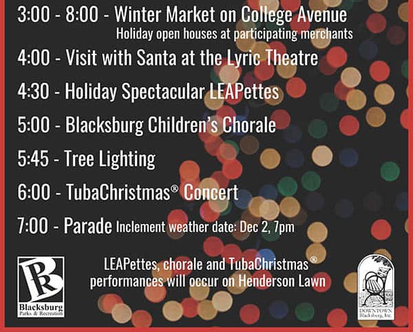 12/1: Winter Lights & Holiday Parade 8