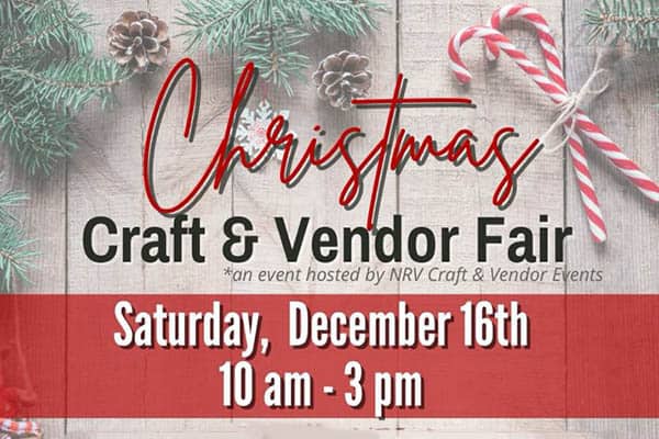 12/16: Christmas Craft & Vendor Fair 12