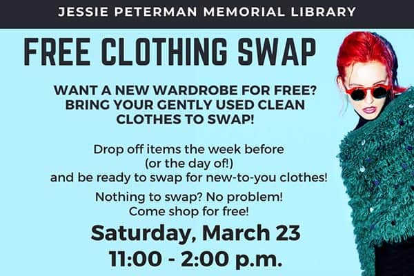 3/23: Free Community Clothing Swap 4