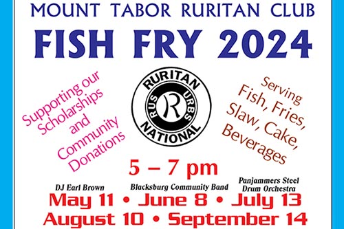 6/8: Mount Tabor Ruritan Fish Fry 4