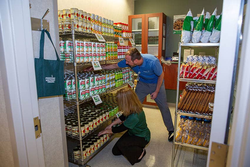 Carilion Cancer Center Opens Food Pantry 11