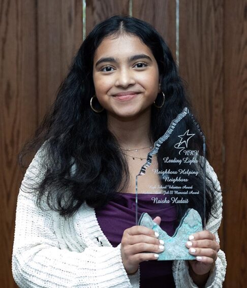 2024 Leading Lights High School Awardee Naisha Hudait