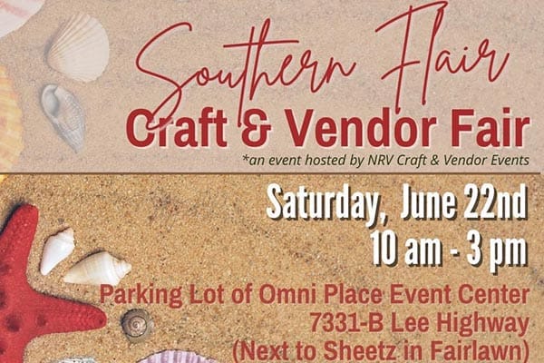 6/22: Southern Flair Craft & Vendor Fair