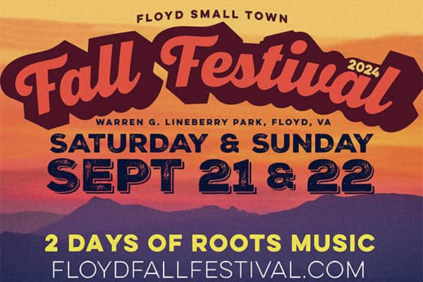 9/21-22: Floyd Fall Festival