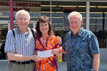 MCEAP Receives Donation from Church