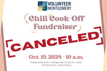 Chili Cook-off Fundraiser Cancelled