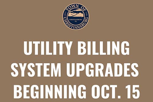 New Utility Billing Site for Christiansburg