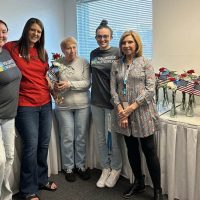 5 volunteers