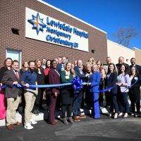 LewisGale Ribboncutting for new ER