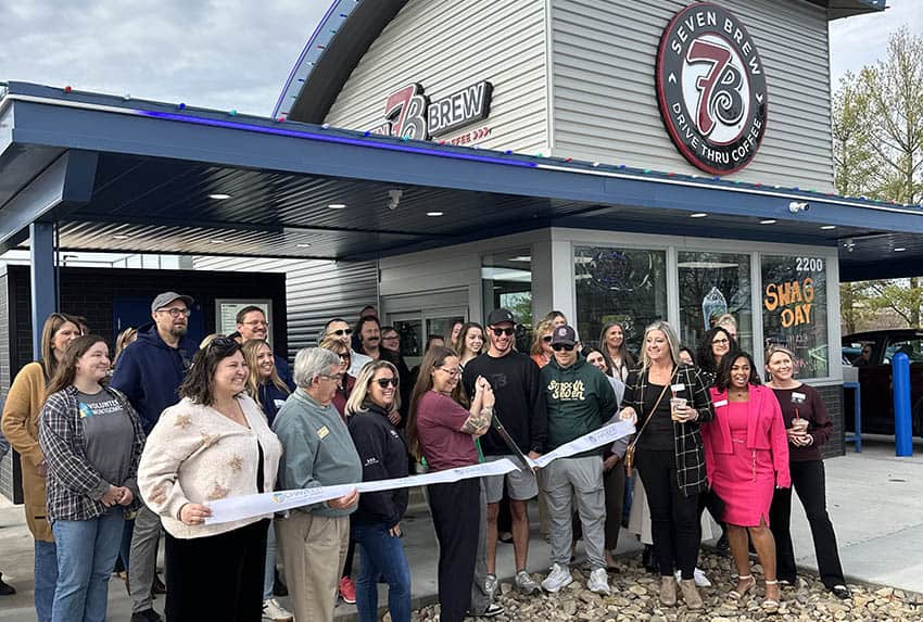 7 Brew Opens in Christiansburg, donates to HSMC