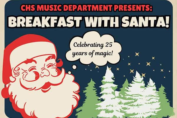 12/7: Breakfast with Santa