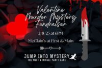2/8: Valentine Murder Mystery Fundraiser
