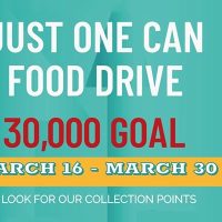 Just One Can Food Drive