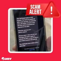 Toll Charge Text Scam