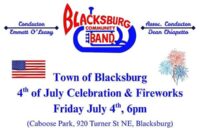 7/4: Blacksburg Community Band Concert