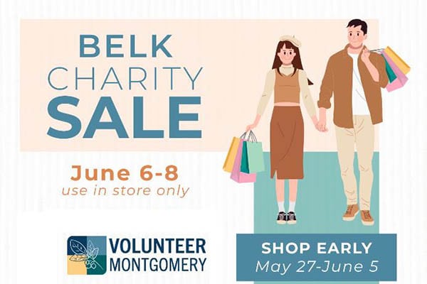 Belk Charity Sale June 6-8 2