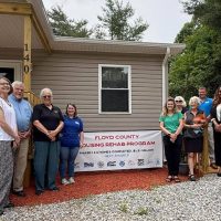 Floyd Habitat Homes Completed