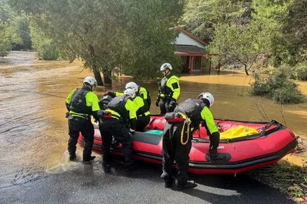 VA Swift Water Teams Deployed to Texas 2