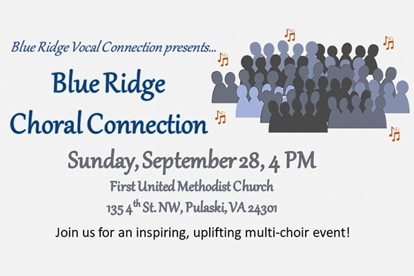 9/28: Blue Ridge Choir Connection 2
