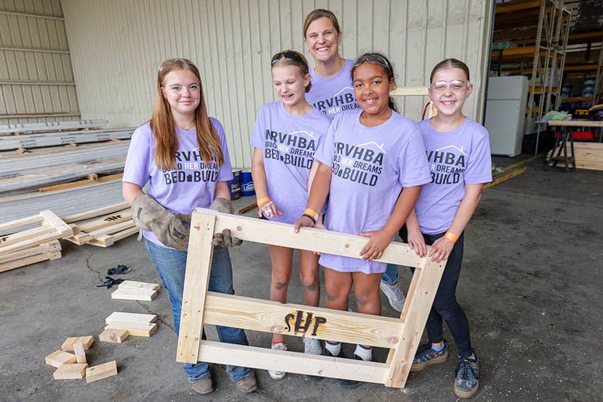 Build Her Dreams Bed Build 8