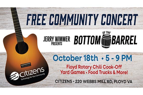 10/18: Free Community Concert 6 10/18: Free Community Concert 6