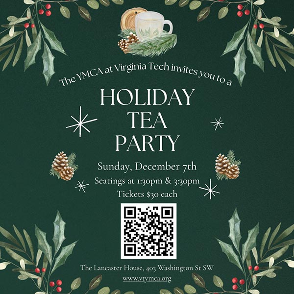12/6: YMCA Holiday Tea 2