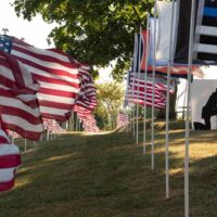 Heroes Flags_by Charles Lynch