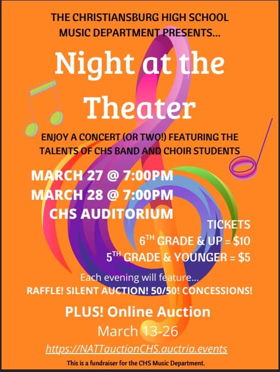3/27 & 28: Night at the Theater 2