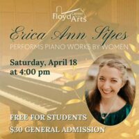 CONCERT: Erica Ann Sipes - 1