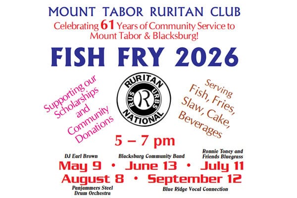 5/9: Mt. Tabor Ruritan Fish Fry 2