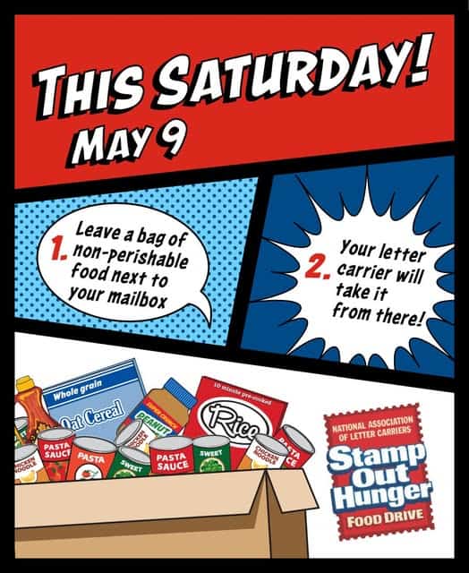5/9: US Postal Service Food Drive 2